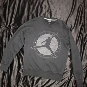 Air Jordan Black Sweatshirt Size Medium
